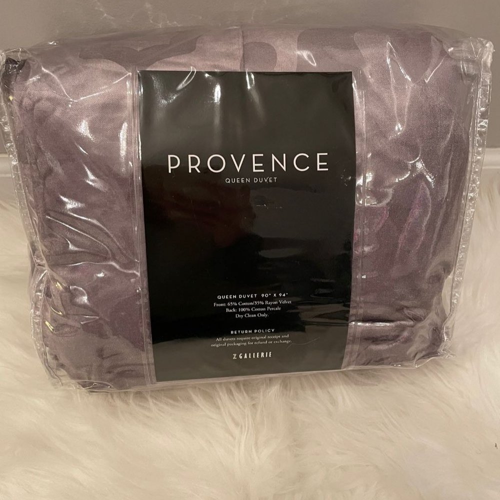 Z Gallerie Queen Duvet New in Bag